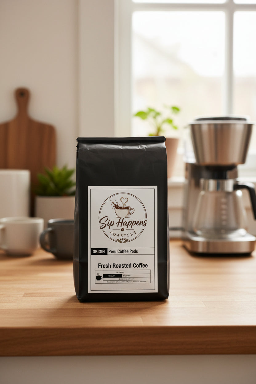 Peru coffee pods 12 single use pods