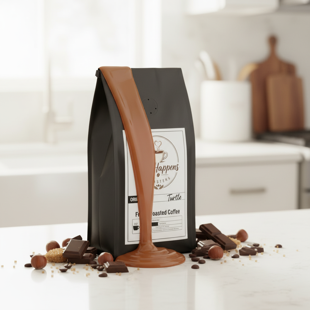 Turtle Coffee - Caramel Cascade Studio