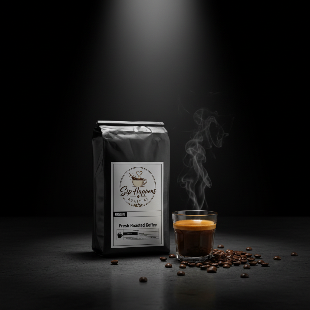 Highest Caffeine Coffee Beans Compared - Max Caf Blend, Breakfast Blend Plus, and African Espresso by Sip Happens Roasters