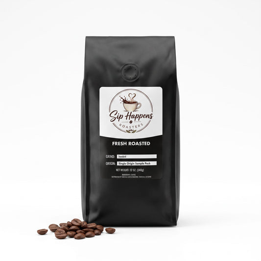 Single Origin sample pack studio shot