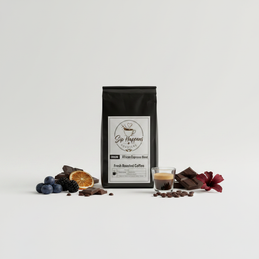 African Espresso - White Studio