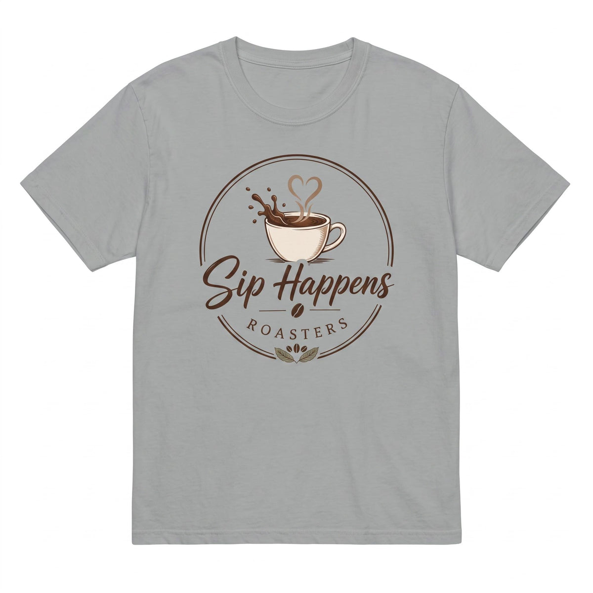 Sip Happens Roasters Unisex Garment-Dyed Heavyweight T-Shirt
