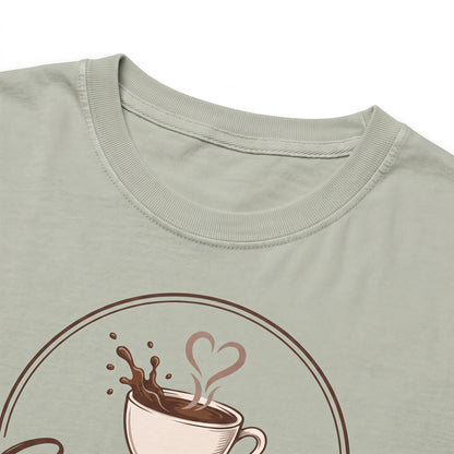 Sip Happens Roasters Unisex Garment-Dyed Heavyweight T-Shirt