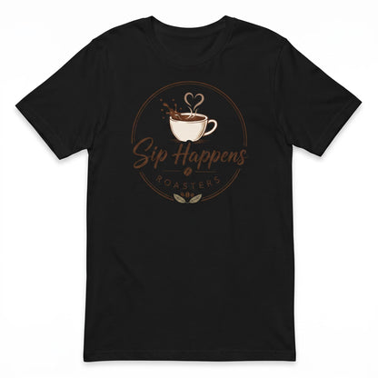 Sip Happens Roasters Unisex Eco T-Shirt