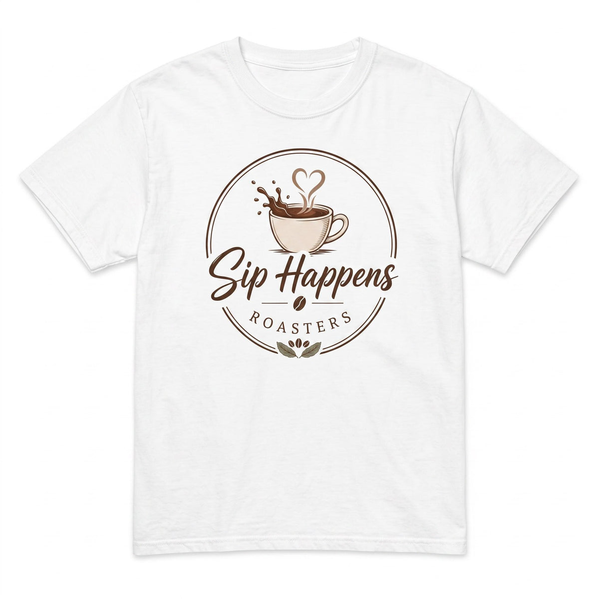 Sip Happens Roasters Unisex Garment-Dyed Heavyweight T-Shirt