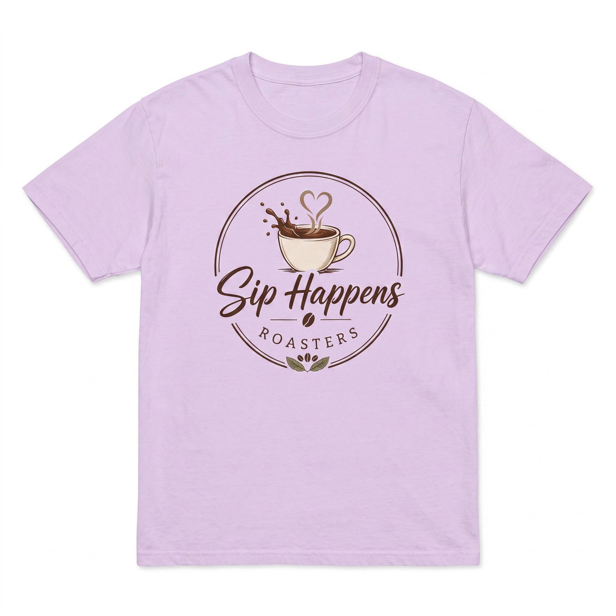 Sip Happens Roasters Unisex Garment-Dyed Heavyweight T-Shirt