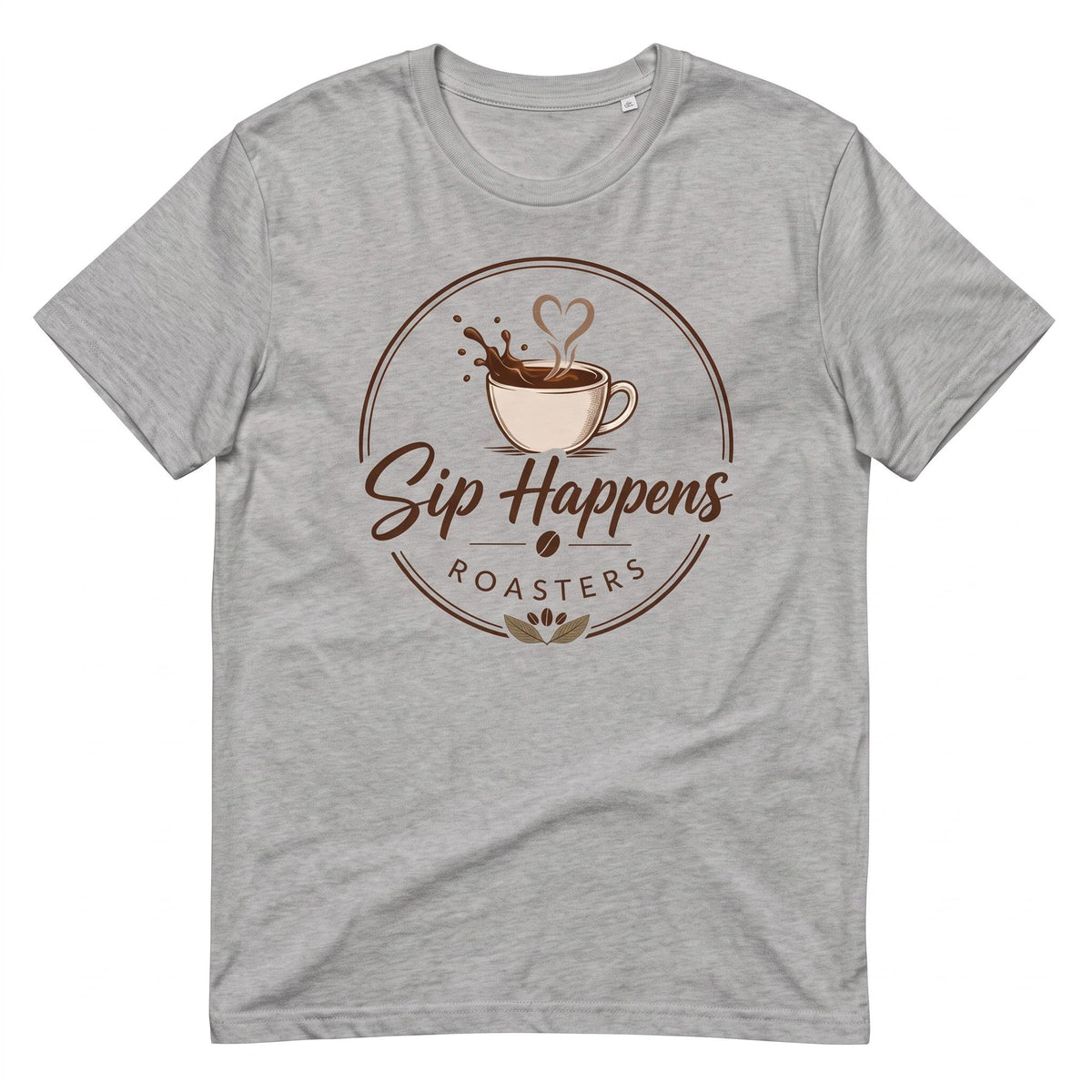 Sip Happens Roasters Unisex Organic Mid-Light T-Shirt