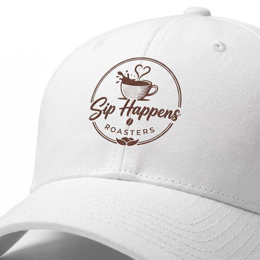 Sip Happens Roasters Structured Twill Cap