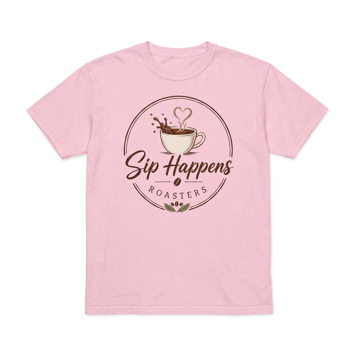 Sip Happens Roasters Unisex Garment-Dyed Heavyweight T-Shirt