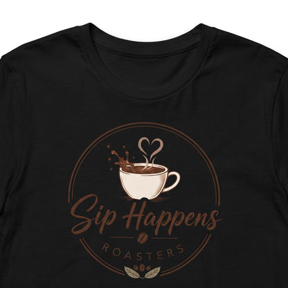 Sip Happens Roasters Unisex Eco T-Shirt