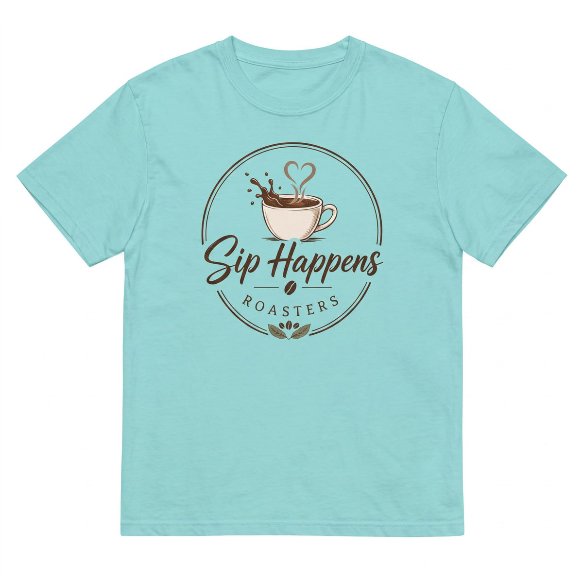 Sip Happens Roasters Unisex Garment-Dyed Heavyweight T-Shirt