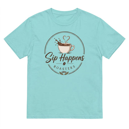 Sip Happens Roasters Unisex Garment-Dyed Heavyweight T-Shirt