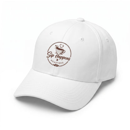 Sip Happens Roasters Structured Twill Cap (Flexfit)