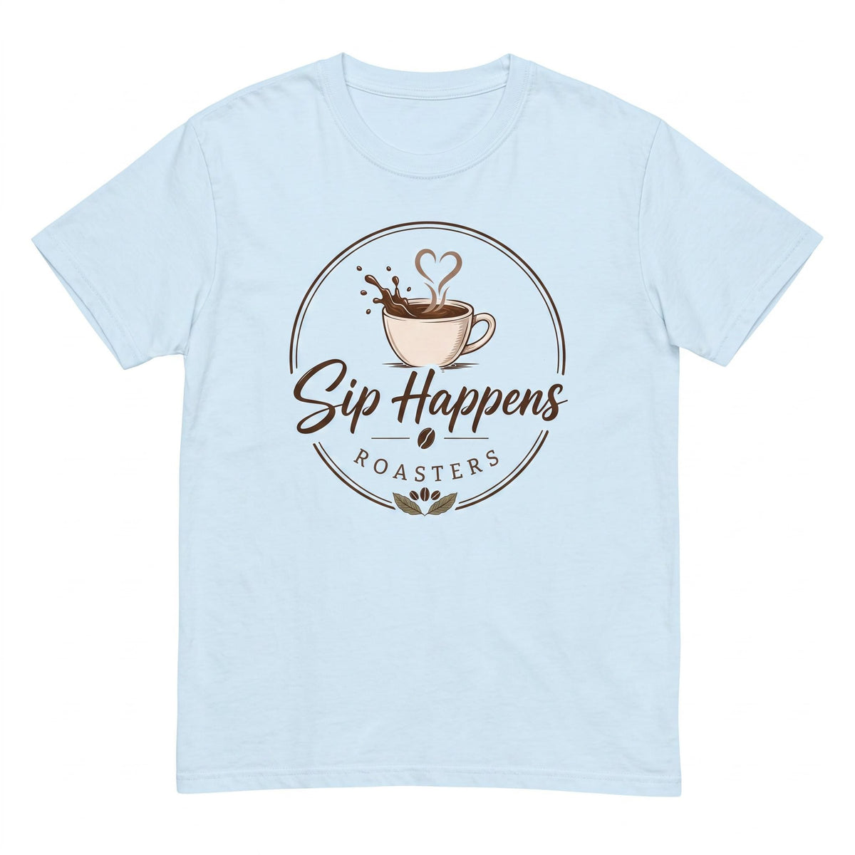 Sip Happens Roasters Unisex Garment-Dyed Heavyweight T-Shirt