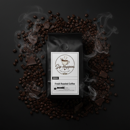 French Roast - Dark Overhead