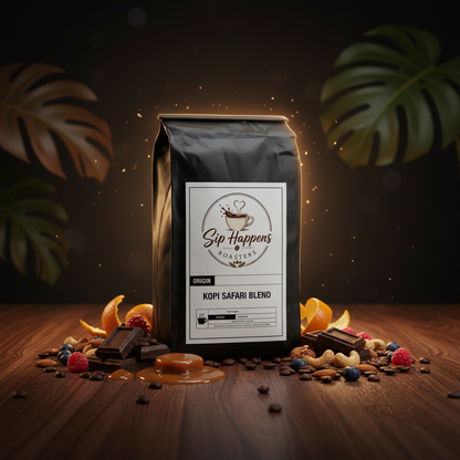 Kopi Safari - Mahogany Backlit