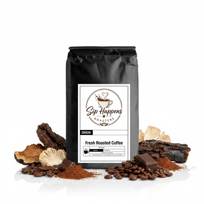 Mushroom Dark Roast - White Studio